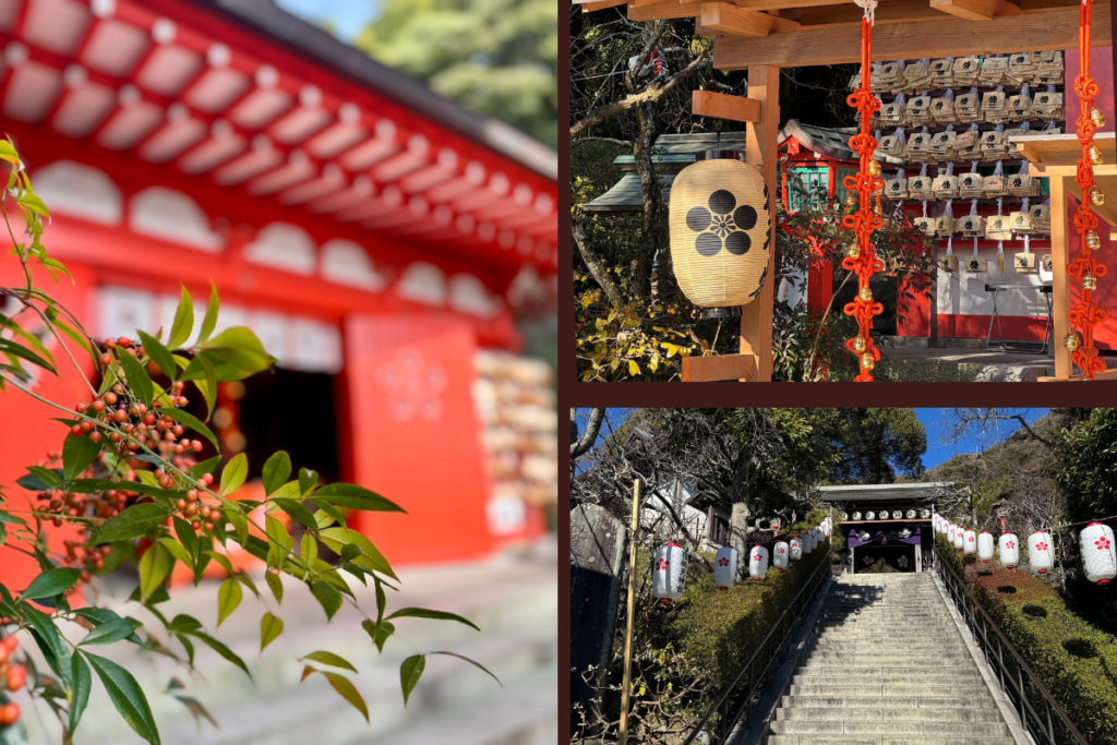 学問の神様荏柄天神社と春の鎌倉彫