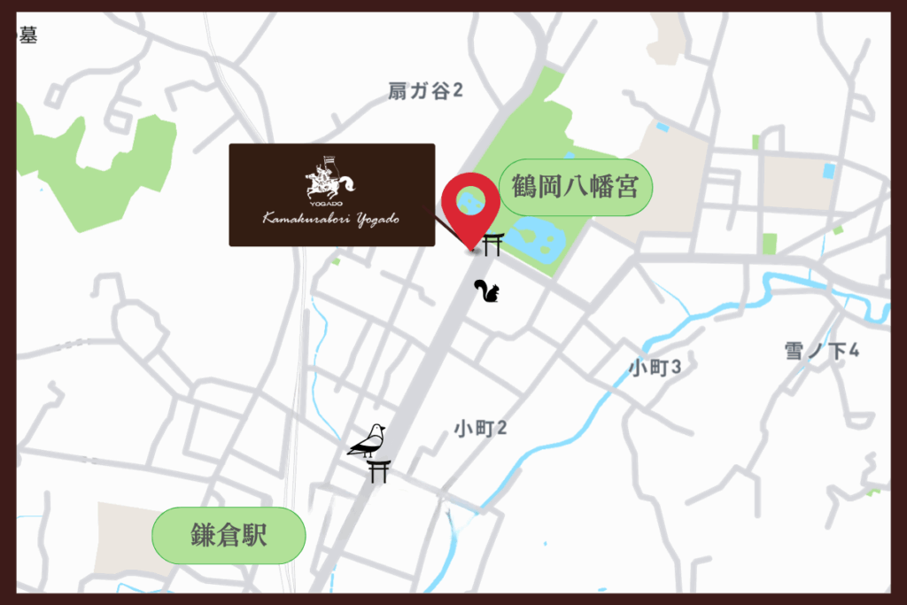 鎌倉彫陽雅堂 マップ