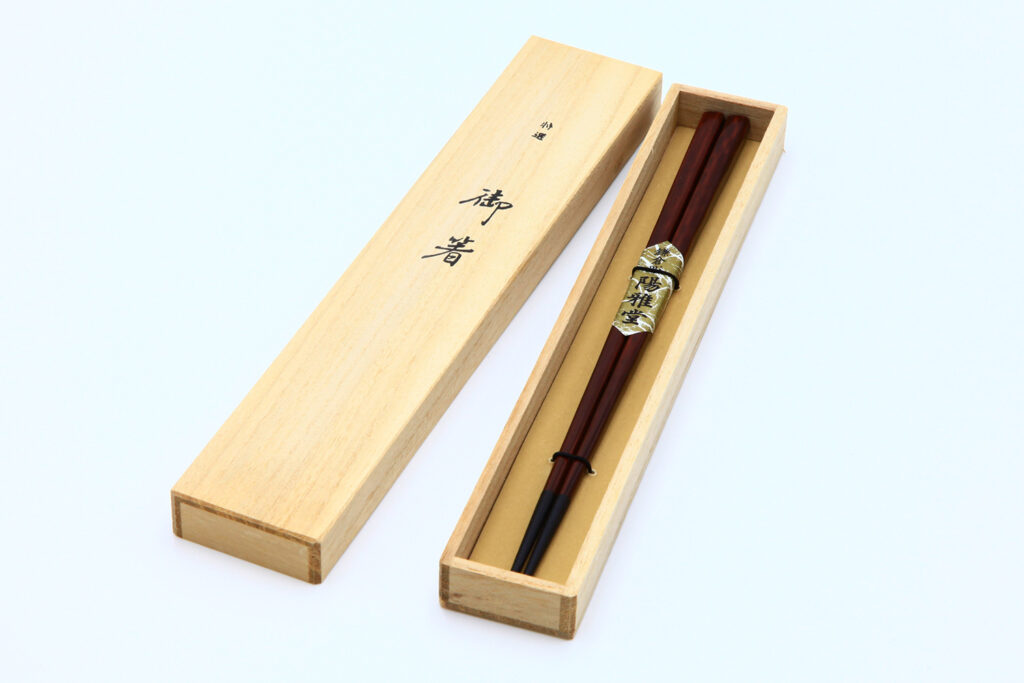 「あけぼの」一膳ギフト箸 桐箱入