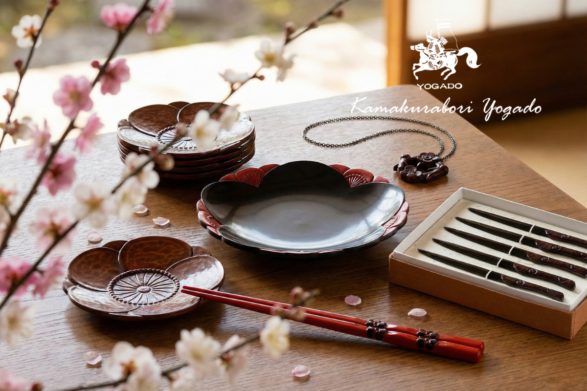 ひと足早い春の訪れ。鎌倉の梅と吉祥文様を愛でる暮らし