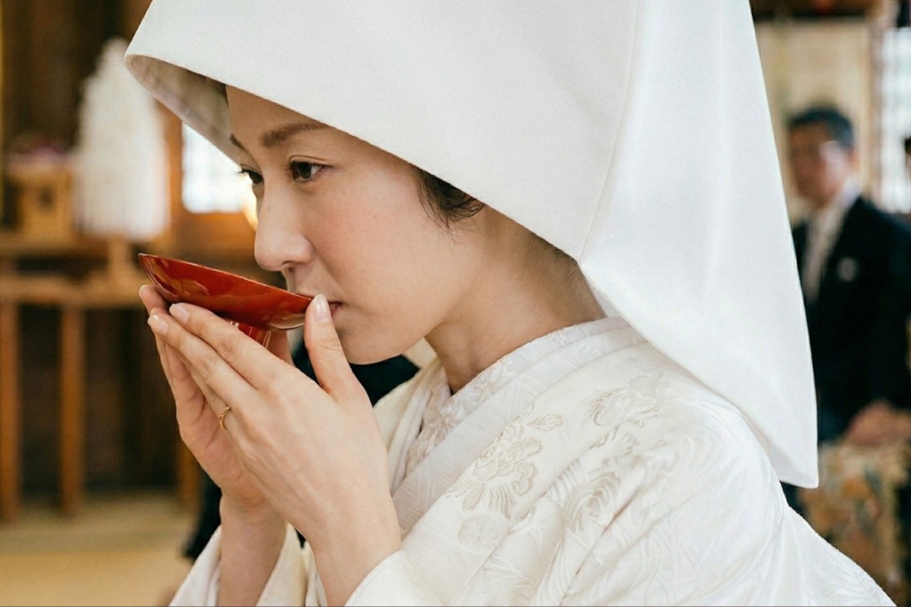 和装婚礼 三々九度