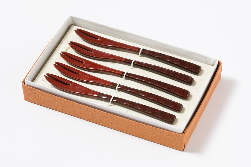 フォーク朱 五本組